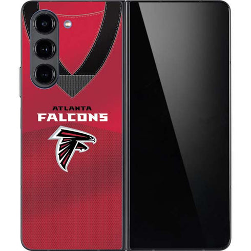 NFL Atlanta Falcons Team Jersey Galaxy Z Fold5 5G Skin
